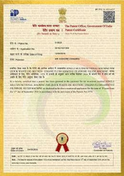 Multifunctional oil suction and engine flushing machine patent certificate