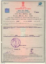 Trademark registration