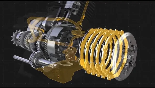 Engine flushing with a Rock Engines machine