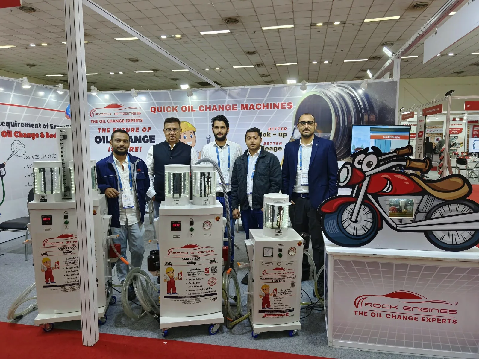 Rock Engines at Bharat Mobility Expo and Automechanika 2024