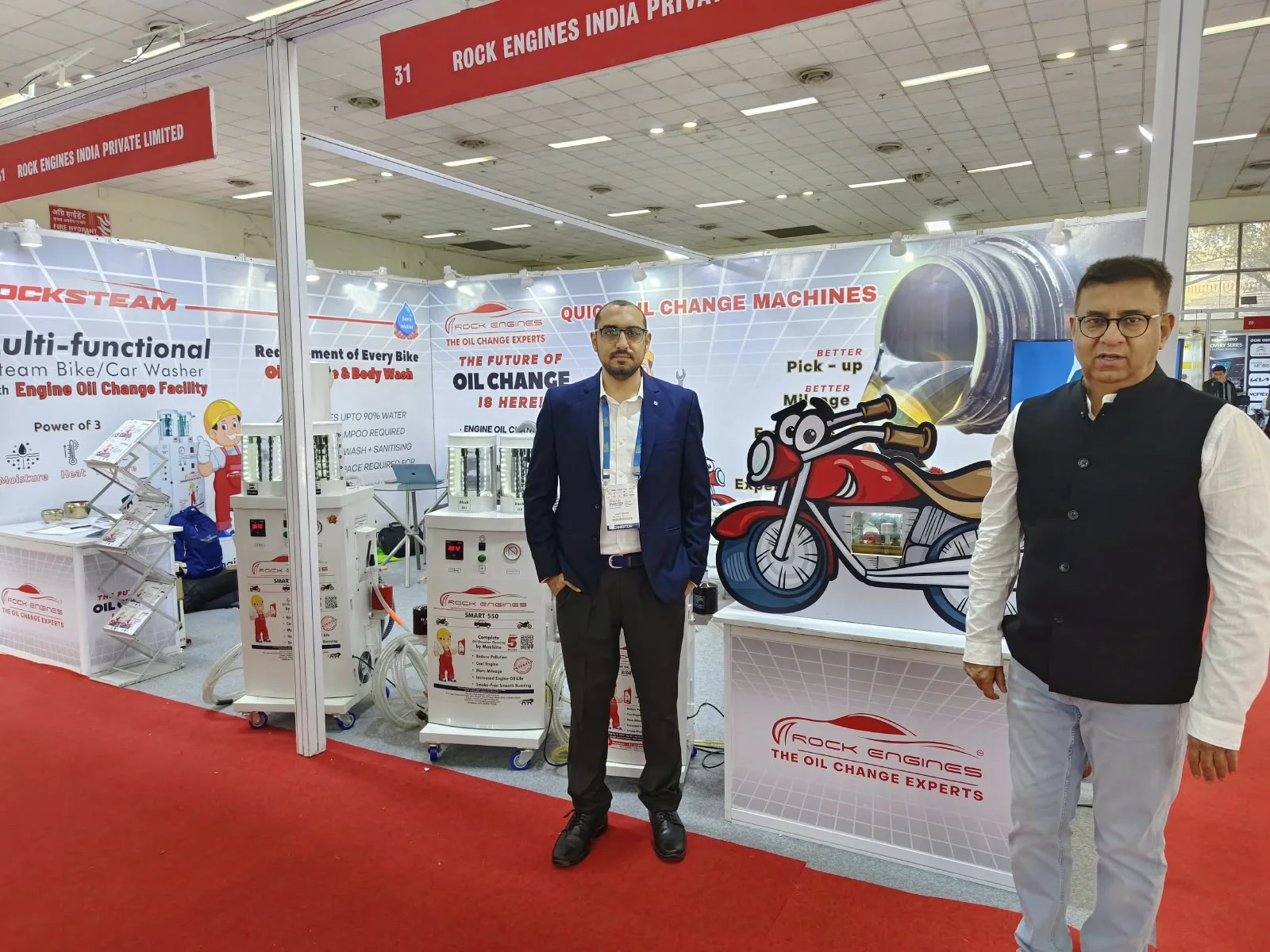 Rock Engines at Bharat Mobility Expo and Automechanika 2024