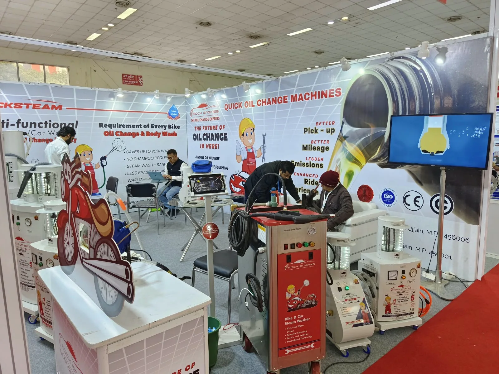Rock Engines at Bharat Mobility Expo and Automechanika 2024