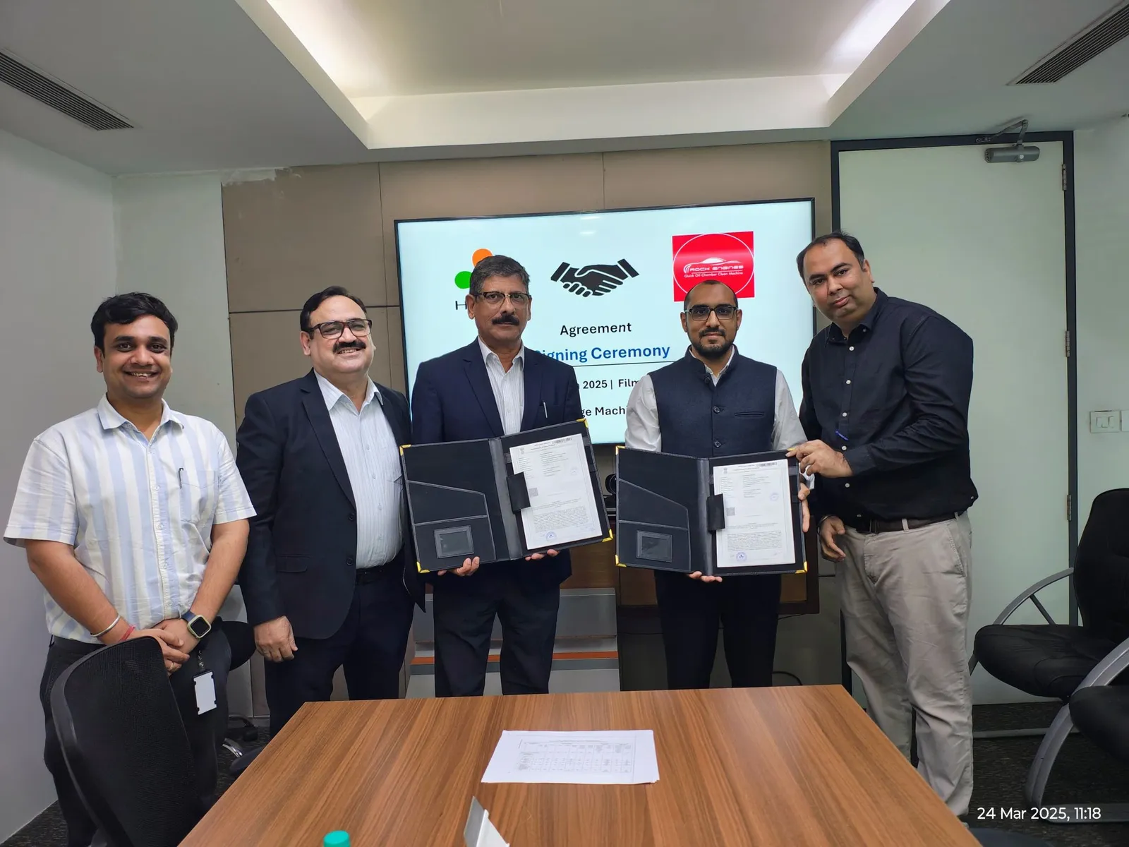 Rock Engines partners with HMEL to introduce Automated Quick Oil Change Centres