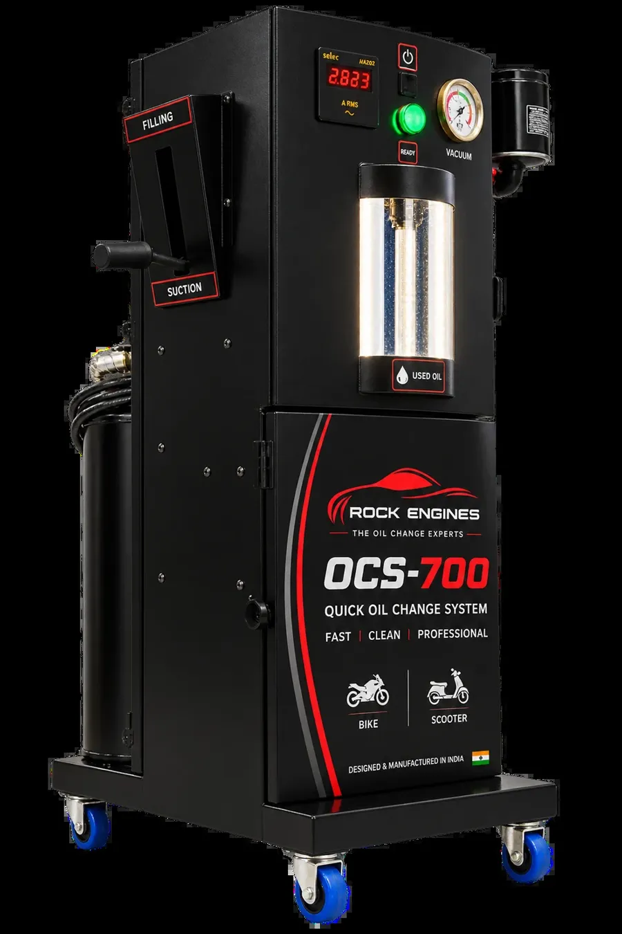 OCS 700 multi-bay oil change system