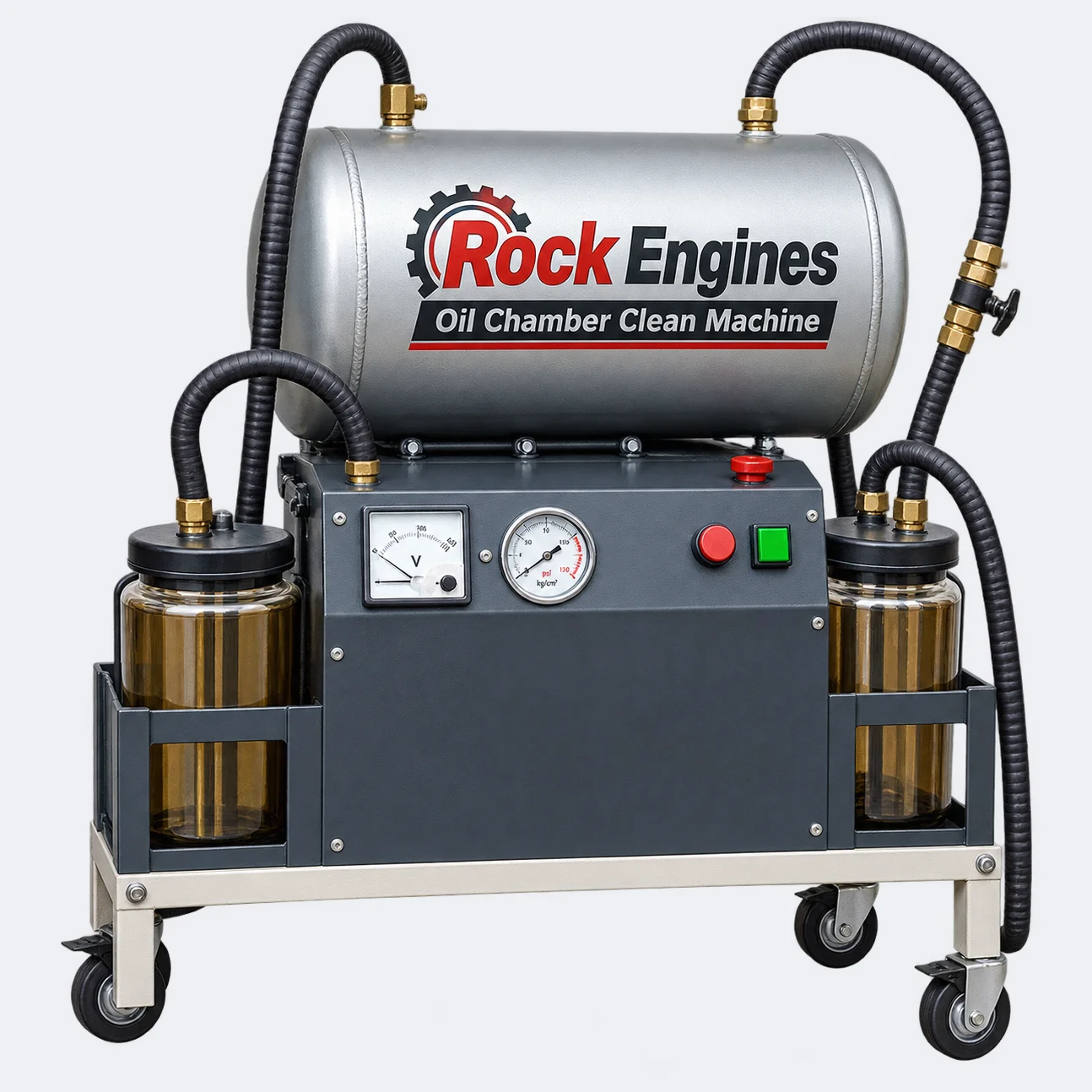 Early Rock Engines oil chamber cleaning machine