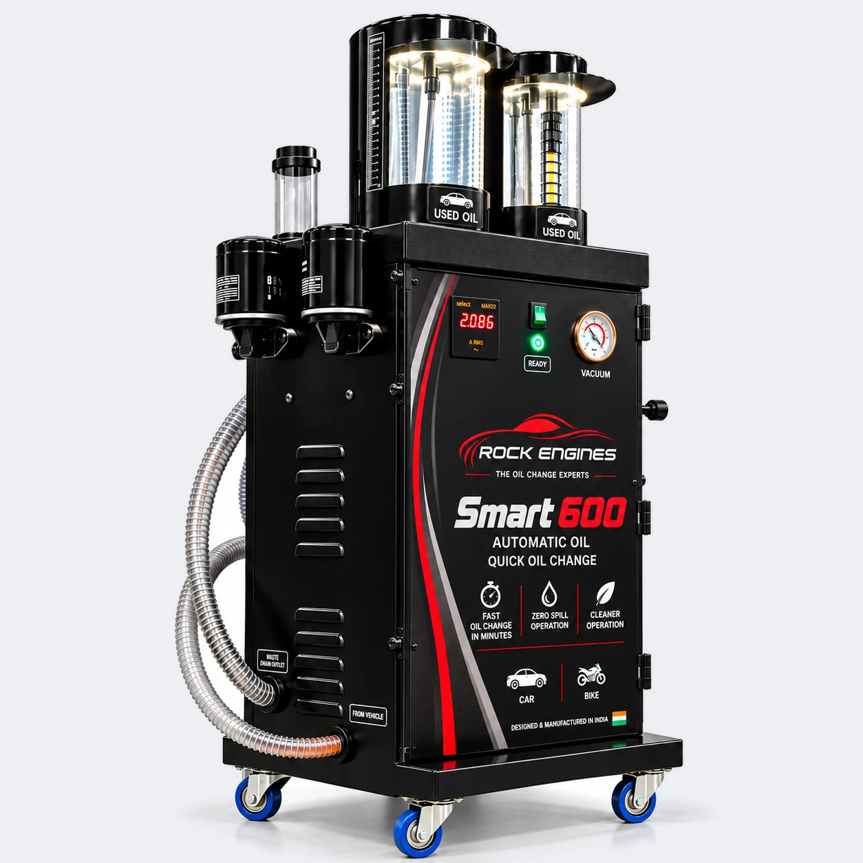 Smart 600 oil change machine